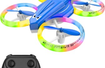 Mini Drone for Kids and Beginner, Kid Drone with Led Light, Small Indoor Rc Dron