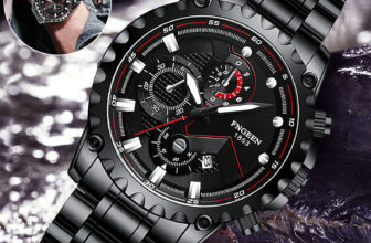 Waterproof Men’s Luxury Watch Stainless Steel Quartz Luminous Classic Wristwatch