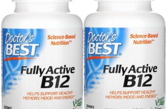 Doctor’s Best, (2 Pack) Best Fully Active B12, 1500 mcg, 60 Veggie Caps