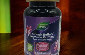 Natures Way Cough & Immune Gummy Sambucus 36 Gummies EXP 1/26 Plant Based Pectin