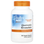 Doctor s Best Quercetin Bromelain 180 Veggie Caps Vegan, Vegetarian