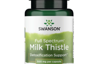 Swanson Full Spectrum Milk Thistle 500 mg 30 Capsules