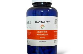 Quercetin Antioxidant 180 capsules 500mg Immune System Support Mood Energy