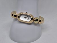 D&G Time Dolce & Gabbana Rose Gold Tone Circular Bracelet Watch Elegant Luxury