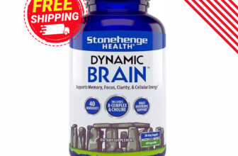 Stonehenge Health Dynamic Brain Supplement For Enhanced Memory and Focus NEW