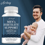 Men’s Fertility Support-Support Optimal Sperm Count, Men Prenatal Conception Aid