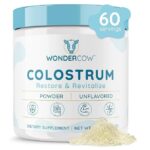 WonderCow Colostrum Restore & Revitalize – Dietary S, Unflavored, 60 Servings