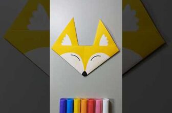 Como Fazer Raposinha Super Fácil de Origami [How to Make a Very Easy Origami Little Fox]