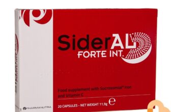 SIDERAL FORTE 20 Capsules Supplement with Vitamin C and Iron Heart Health