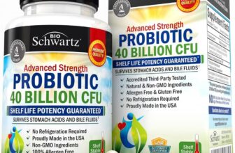 Bio Schwartz Advanced Strength Probiotic 40 Billion CFU – 60 CAPSULES