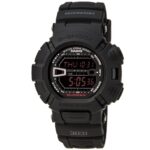 Casio Men’s Watch G-Shock Mud Resistant Digital Black Dial Resin Strap G9000MS-1