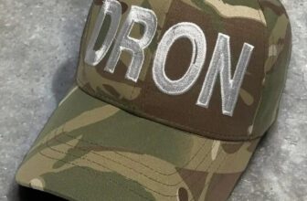 Cap (baseball) with DRON Multicam symbols💛💙