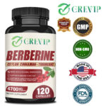 Berberine HCI 4700mg – Blood Sugar Balance & Control – Ceylon Cinnamon, Turmeric