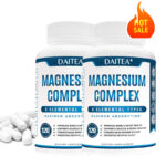 Premium Magnesium Blend – Strong Bones and Heart, Regulates Blood Sugar, Stress