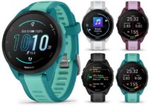 Garmin Forerunner 165/165 Music GPS Running Smartwatch, AMOLED Display, Training