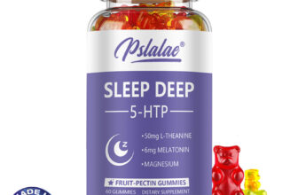 Sleep Deep 5-HTP Gummies – Sleep Aid, Supports Calmness & Relaxation – Melatonin