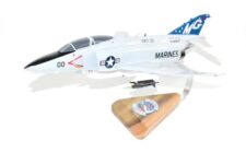 VMFA-321 (1978) F-4J Model, 1/42 (18″) Scale, Mahogany, Marines, Fighter