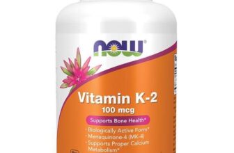 NOW Foods Vitamin K-2 100 mcg 250 Veg Caps