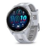 Garmin Forerunner 965 GPS Running Smartwatch AMOLED White Titanium