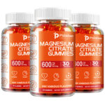 Magnesium Citrate Gummies – for Muscle, Nerve,Joint Health,Cardiovascular Health