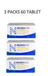 3X NEUROBION Vitamin B1, B6, B12 Nerve Relief, Numbness & Tingling 60 Tablets