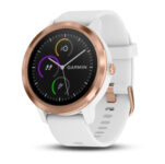 Garmin Vivoactive 3 GPS Smartwatch White/Rose Gold 43MM (Certified Repaired)