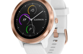 Garmin Vivoactive 3 GPS Smartwatch White/Rose Gold 43MM (Certified Repaired)