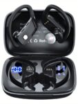 Wireless Earbuds Bluetooth 5.0 Headphones LED 48Hrs Play Back Sports Earphones