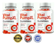 Vital Pump XL Gummies Max Strength for Men – 1000mg (3 Bottle Pack)