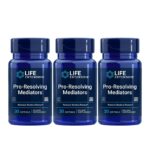 3 Pack Life Extension Pro-Resolving Mediators Inflammation Supplement 30Softgels
