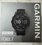 Garmin fēnix 7 Sapphire Solar GPS Watch – Black