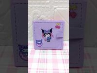 Origami Dompet Kertas Kuromi #youtubeshorts #origami #dompet #wallet