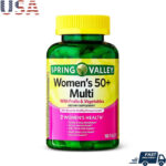 Women’s 50 Plus Multivitamin 150 Tablets Immune Bone Heart Brain Energy Support