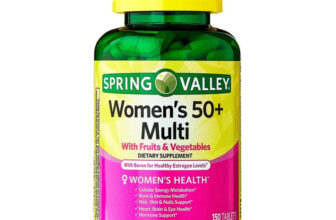 Women’s 50 Plus Multivitamin 150 Tablets Immune Bone Heart Brain Energy Support