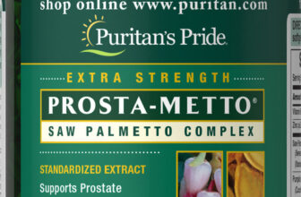 Puritan’s Pride Prosta-Metto Saw Palmetto Complex For Men – 240 Softgels