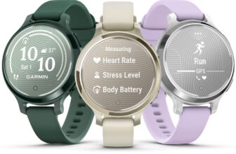Garmin Lily 2 Active Women’s Fitness Smartwatch, Built-In GPS, Touchscreen