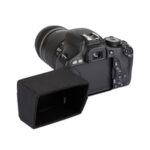CAMVATE LCD Sun Hood Shade For 3″ Fold-out Screen(Canon EOS R/M50/6D Mark/PowerShot G1X/Nikon COOLPIX P7800/Pentax K-70/K-S2)