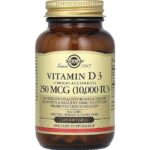 Solgar Vitamin D3 10,000 Iu (250 mcg) 120 Sgels