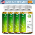 1/2/4Pack SAW PALMETTO Capsule 1000mg Prostate & Urinary Tract Health Supplement