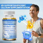 Magnesium Glycinate + Zinc – Muscle, Bone and Heart Health