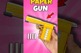 How to Make a Easiest Paper Gun 🔫#shorts