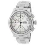 Eberhard & Co. Men’s Watch Traversetolo Chronograph White Dial Bracelet 31051.1
