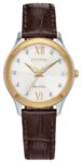 Citizen Eco Drive Women’s Diamond Accents Brown Gold Watch 29MM EM1018-24A