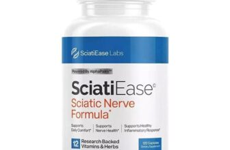 SciatiEase Labs Sciatic Nerve Formula 120 Capsules Support Supplement