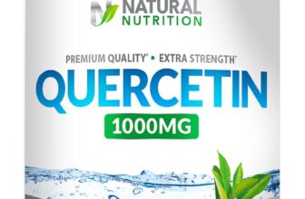 Quercetin 1000mg 200 CAPS FREE SHIPPING FRESH*