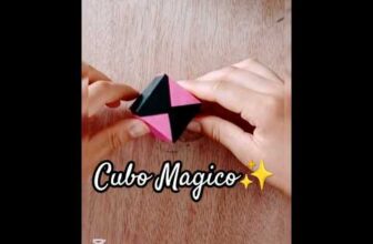 Cubo Mágico ORIGAMI #diy #origami #hechoamano #papercraft