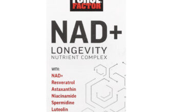 NAD+ Longevity Nutrient Complex, 60 Vegetable Capsules