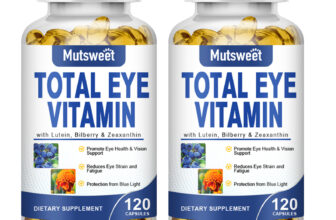 2*120 Eye Complex with Lutein Bilberry Zeaxanthin Eye Health & Visual Acuity