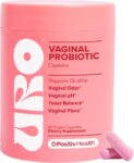URO Vaginal Probiotics for Women pH Balance Promote Healthy Vaginal Odor 60 ct