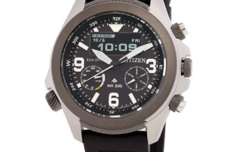 Citizen Promaster Land Chronograph Analog-Digital Black Dial Men’s Watch
